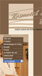 Mobile Screenshot of kosmetikstudio-staedtler.de